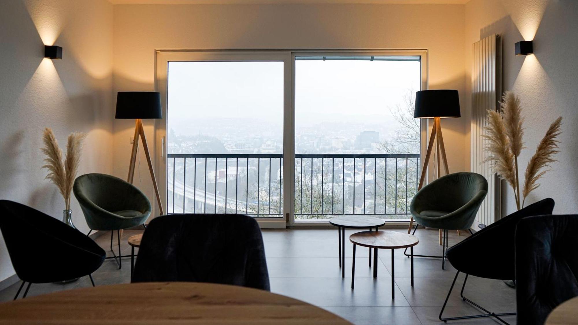 Si-View Einzelzimmer Mit Balkon Zimmer 4 - Hotel Siegen Luaran gambar